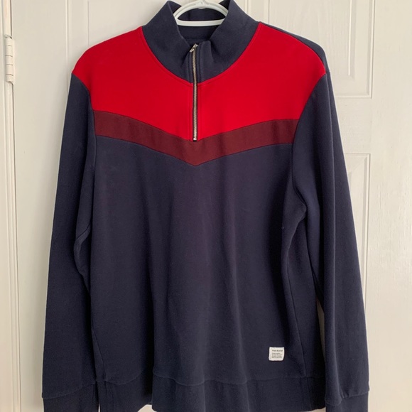 Zipper high collar sweater - Picture 2 of 6